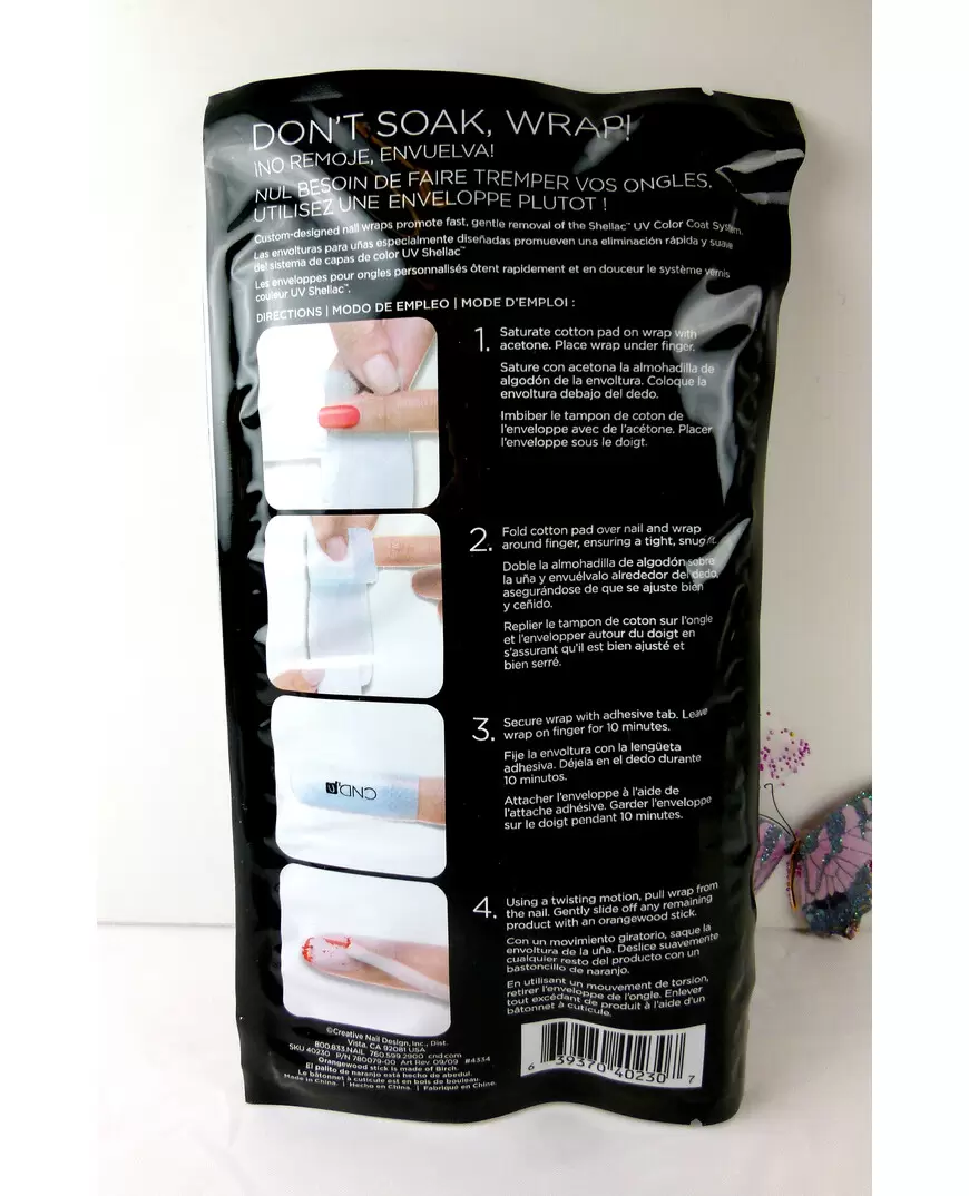 REMOVING YOUR NAIL ENHANCEMENTS