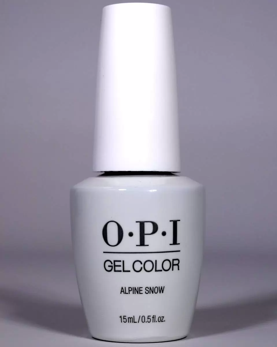 OPI Duo Gel Polish + Matching Nail Lacquer - L00 Alpine Snow | eBay