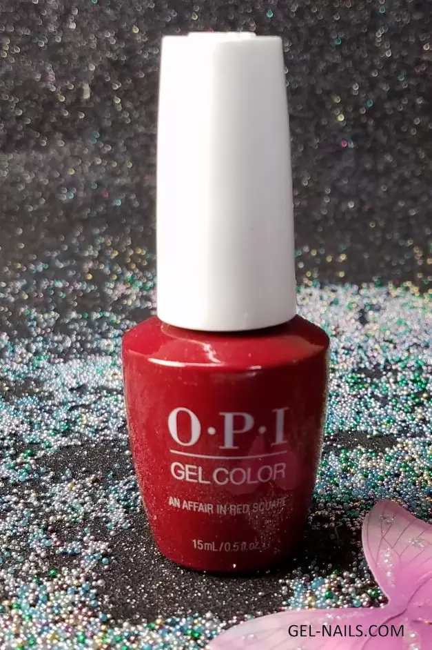 OPI An Affair in Red Square GelColor NEW Look GCR53 I gel nails