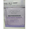 VOESH LAVENDER VANILLA 5 STEP PEDI IN A BOX