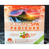 LA PALM VOLCANO PEDICURE 5 STEPS SPA IN A BOX WITH BUBBLING & FIZZING ORANGE N 5