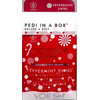 VOESH DELUXE PEDICURE IN A BOX 4 IN 1 - SOAK, SCRUB, MASQUE, MASSAGE - PEPPERMINT SWIRL