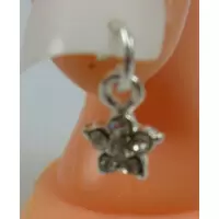 NAIL DANGLE - FLOWER WITH "DIAMONDS"