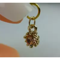 NAIL DANGLE - STONE CARAMEL