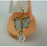 NAIL DANGLE - BUTTERFLY WHITE