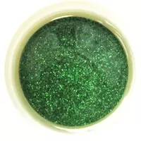 LAQUEE RETTE - UV NAIL GEL - GLITTER GREEN .5OZ (14G)
