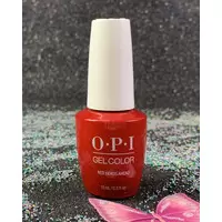 OPI GELCOLOR RED HEADS AHEAD GCU13 SCOTLAND COLLECTION FALL 2019