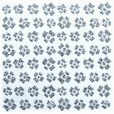 GLITTER 3D NAIL STICKERS SKU3DG308