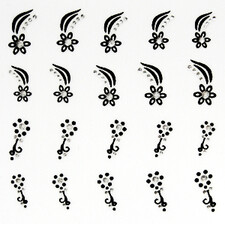 3D JEWELRY NAIL STICKERS SKU3DJ748