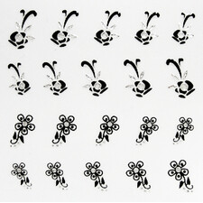 3D JEWELRY NAIL STICKERS SKU3DJ750
