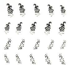 3D JEWELRY NAIL STICKERS SKU3DJ756