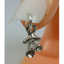 NAIL DANGLE - CHERRY WITH "DIAMONDS"