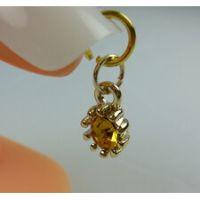 NAIL DANGLE - STONE YELLOW