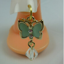 NAIL DANGLE - BUTTERFLY GREEN