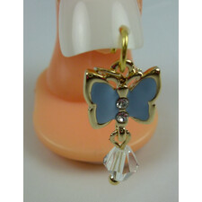 NAIL DANGLE - BUTTERFLY BLUE