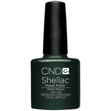 CND SHELLAC UV COLOR COAT - GEL NAIL POLISH - PRETTY POISON COLOR