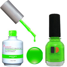 LECHAT PERFECT MATCH GEL POLISH & NAIL LACQUER ANONYMITY 2-.5OZ/15ML
