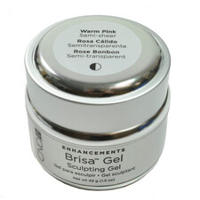 CND BRISA SCULPTING GEL WARM PINK SEMI-SHEER 42G/1.5OZ