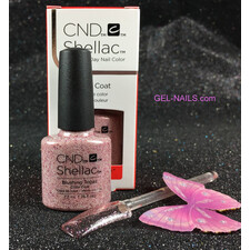 CND SHELLAC BLUSHING TOPAZ 91259 GEL COLOR COAT STARSTRUCK COLLECTION 7.3 ML ( .25 FL OZ )