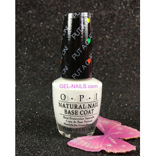 OPI NATURAL NAIL LACQUER BASE COAT PUT A COAT ON! NTN01 15ML/0.5 FL OZ
