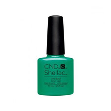 CND SHELLAC ART BASIL UV COLOR COAT - GEL NAIL POLISH