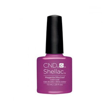 CND SHELLAC MAGENTA MISCHIEF UV COLOR COAT - GEL NAIL POLISH