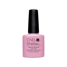 CND SHELLAC MAUVE MAVERICK UV COLOR COAT - GEL NAIL POLISH