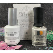 LECHAT CRESCENT HALO PMS219 PERFECT MATCH MOON GODDESS COLLECTION GEL POLISH & NAIL LACQUER 2-.5OZ 15ML
