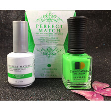 LECHAT FLASHBACK PERFECT MATCH GEL POLISH & NAIL LACQUER PMS203 -.5OZ/15ML RETRO REMIX COLLECTION