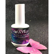 WAVE GLOW 3 SOAK OFF COLOR GEL POLISH GLOW IN THE DARK