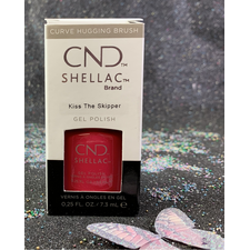 CND SHELLAC KISS THE SKIPPER GEL POLISH - NAUTI NAUTICAL COLLECTION​ SUMMER 2020