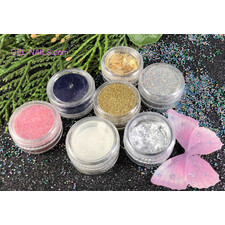 OPI 5 SHIMMERS + 2 NAIL FOILS