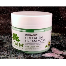 LA PALM SPA PRODUCTS - ORGANIC COLLAGEN CREAM MASK - ICED GREEN TEA 12OZ-340G