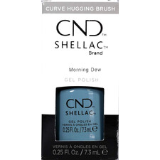 CND SHELLAC MORNING DEW - UV GEL NAIL POLISH
