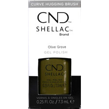 CND SHELLAC OLIVE GROVE - UV GEL NAIL POLISH