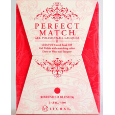 LECHAT BRUSHED BLUSH PERFECT MATCH GEL POLISH & NAIL LACQUER PMS237