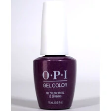 OPI GELCOLOR MY COLOR WHEEL IS SPINNING HPN08 CELEBRATION COLLECTION