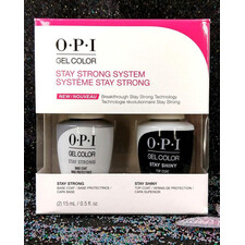 OPI GELCOLOR STAY STRONG BASE & STAY SHINY TOP DUO SPK54