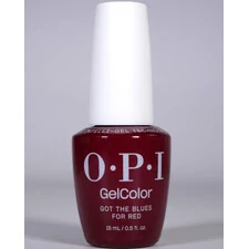 OPI GELCOLOR INTELLI-GEL GOT THE BLUES FOR RED #GCW52