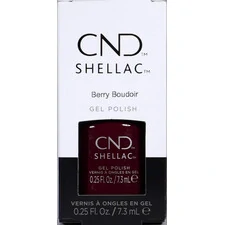 CND SHELLAC BERRY BOUDOIR GEL COLOR POLISH NO TPO