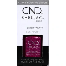 CND SHELLAC BUTTERFLY QUEEN GEL NAIL POLISH