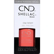 CND SHELLAC CLAY CANYON GEL NAIL POLISH