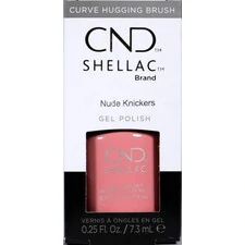 CND SHELLAC NUDE KNICKERS GEL NAIL POLISH - NO TPO