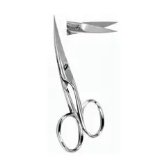 NAIL SCISSORS CVD SATIN FIZ SCREW 9CM