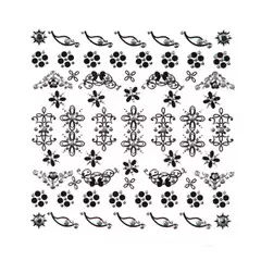 3D DETAILED NAIL STICKERS WITH RHINESTONES LR_NSA03_B