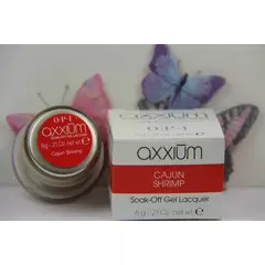 AXXIUM OPI SOAK-OFF GEL LACQUER CAJUN SHRIMP 6G - 0.21 OZ
