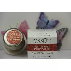 AXXIUM OPI SOAK-OFF GEL LACQUER GETTIN' MISS PIGGY WITH IT 6G/0.21 OZ
