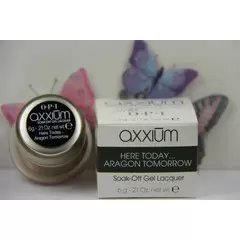 AXXIUM OPI SOAK-OFF GEL LACQUER HERE TODAY ...ARAGON TOMORROW 6G - 0.21 OZ