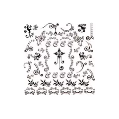 3D DETAILED NAIL STICKERS WITH RHINESTONES LR_N11_B