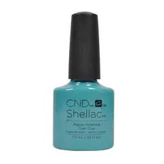 CND SHELLAC UV COLOR COAT - GEL NAIL POLISH AQUA-INTANCE 91176